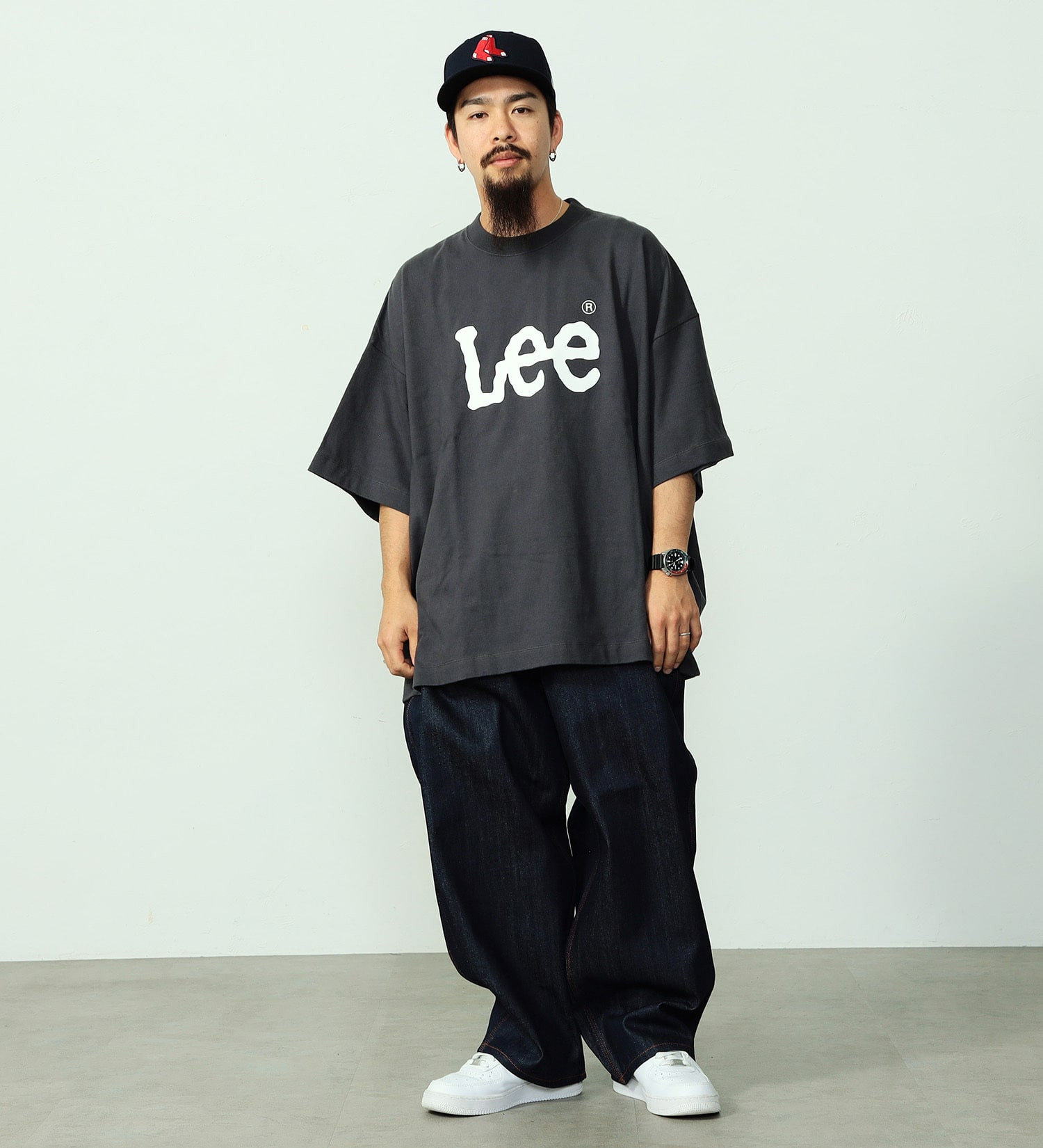 【直営・関税送料込】軽く色落ちさせたデニム製 Tシャツ 96-97.jpg?v=1712908885